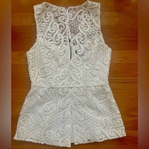 Lace top by BCBX Max Adria, worn once, XS